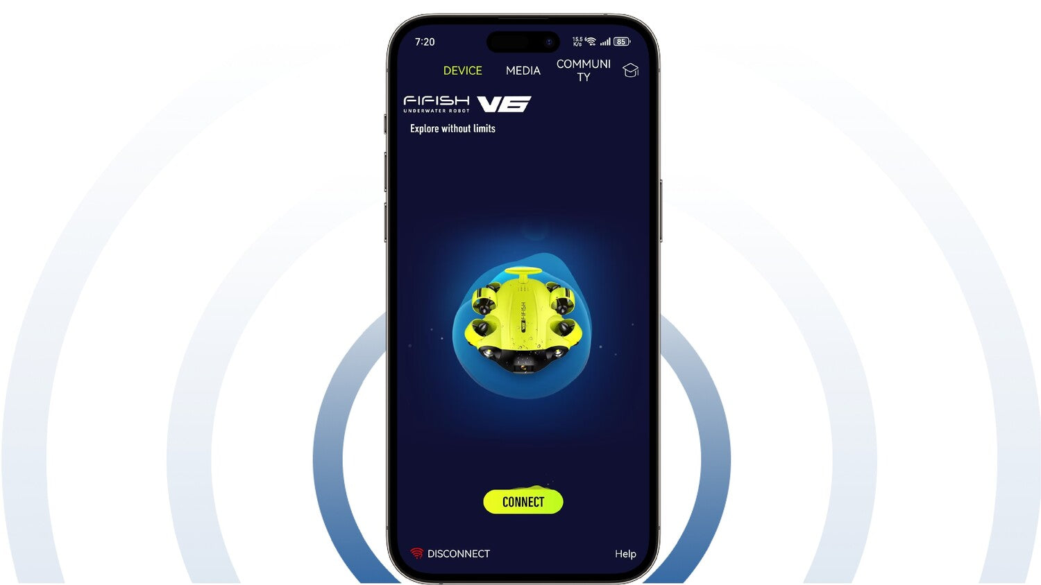Troubleshooting Guide: Why Does My FIFISH APP Show "Disconnected"?