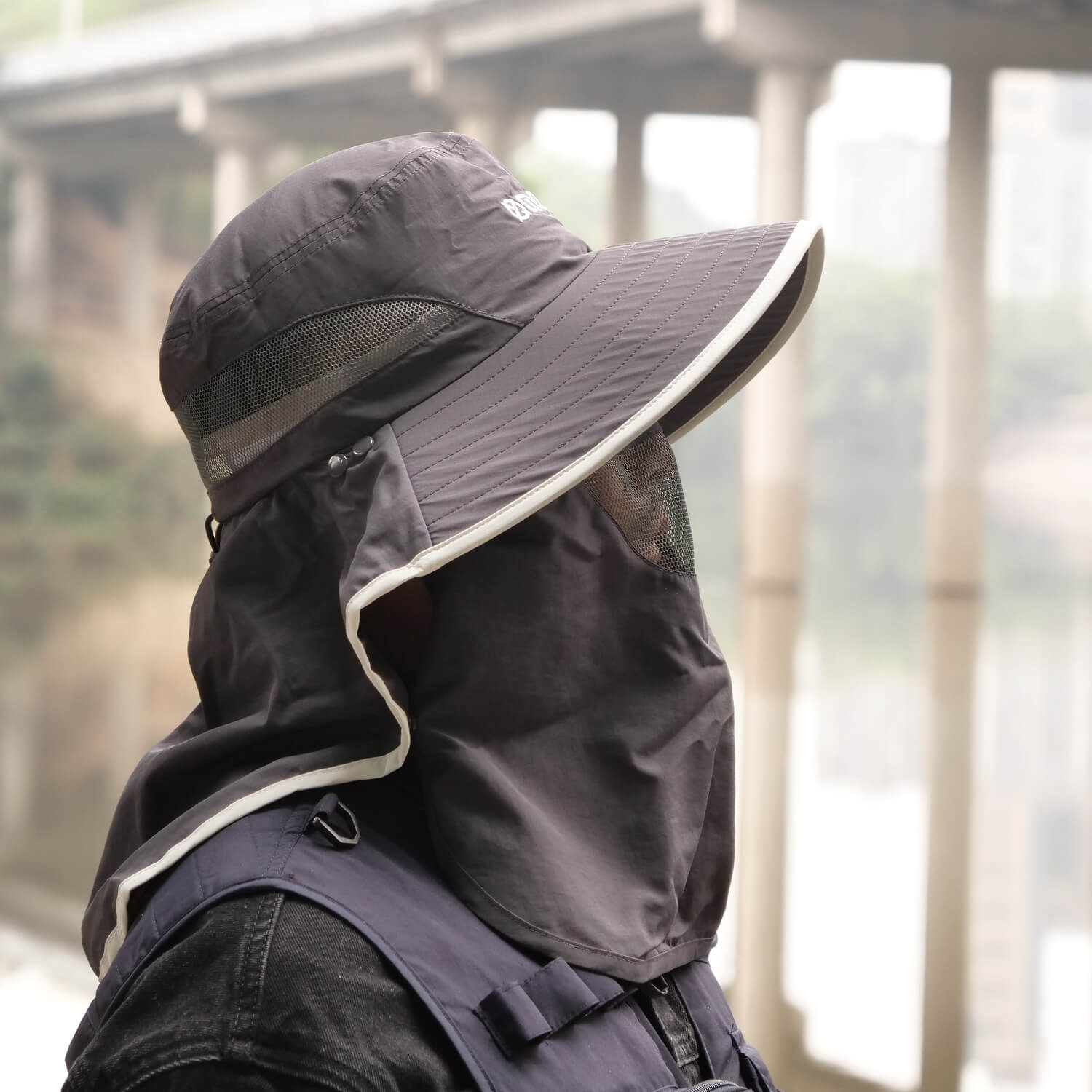 QYSEA Sun Hat with Face Cover