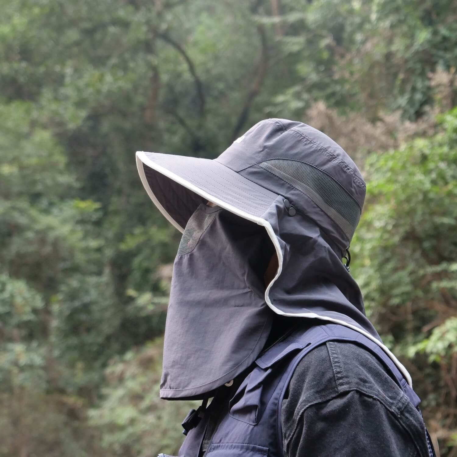 QYSEA Sun Hat with Face Cover