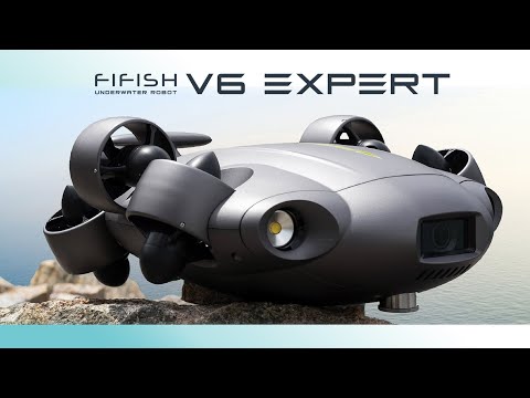 FIFISH V6 EXPERT underwater robot promotional video